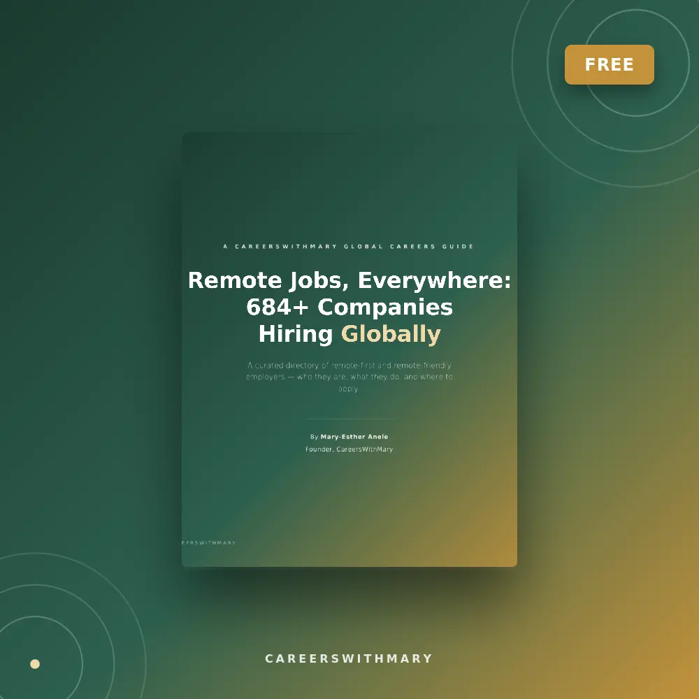 Remote Jobs, Everywhere: 684+ companies hiring globally guide cover
