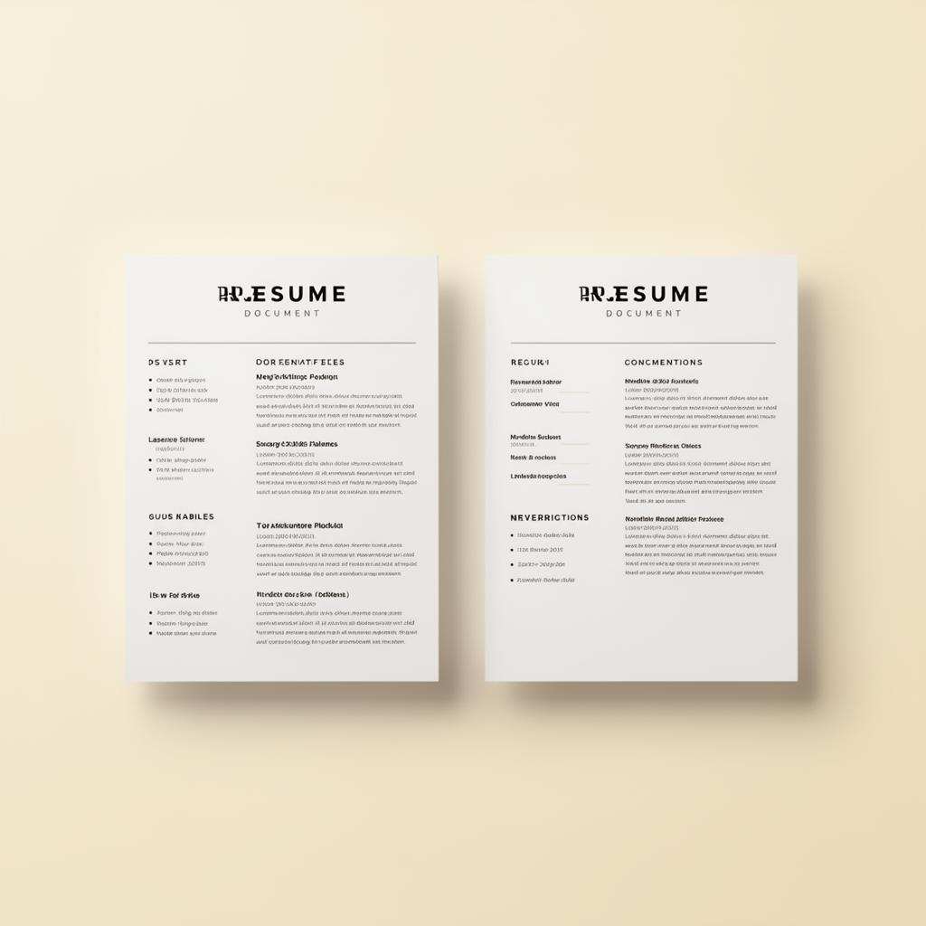 Resume templates